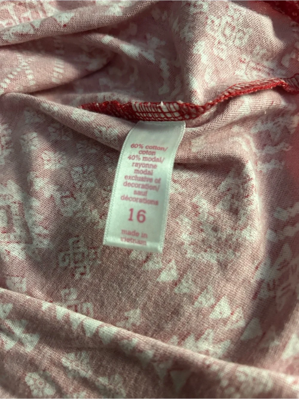 Set of two aztec print Justice brand size 16 girl’s tops